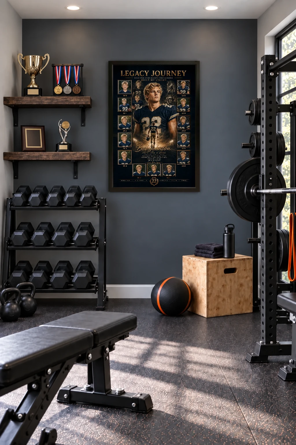 Journey gym display
