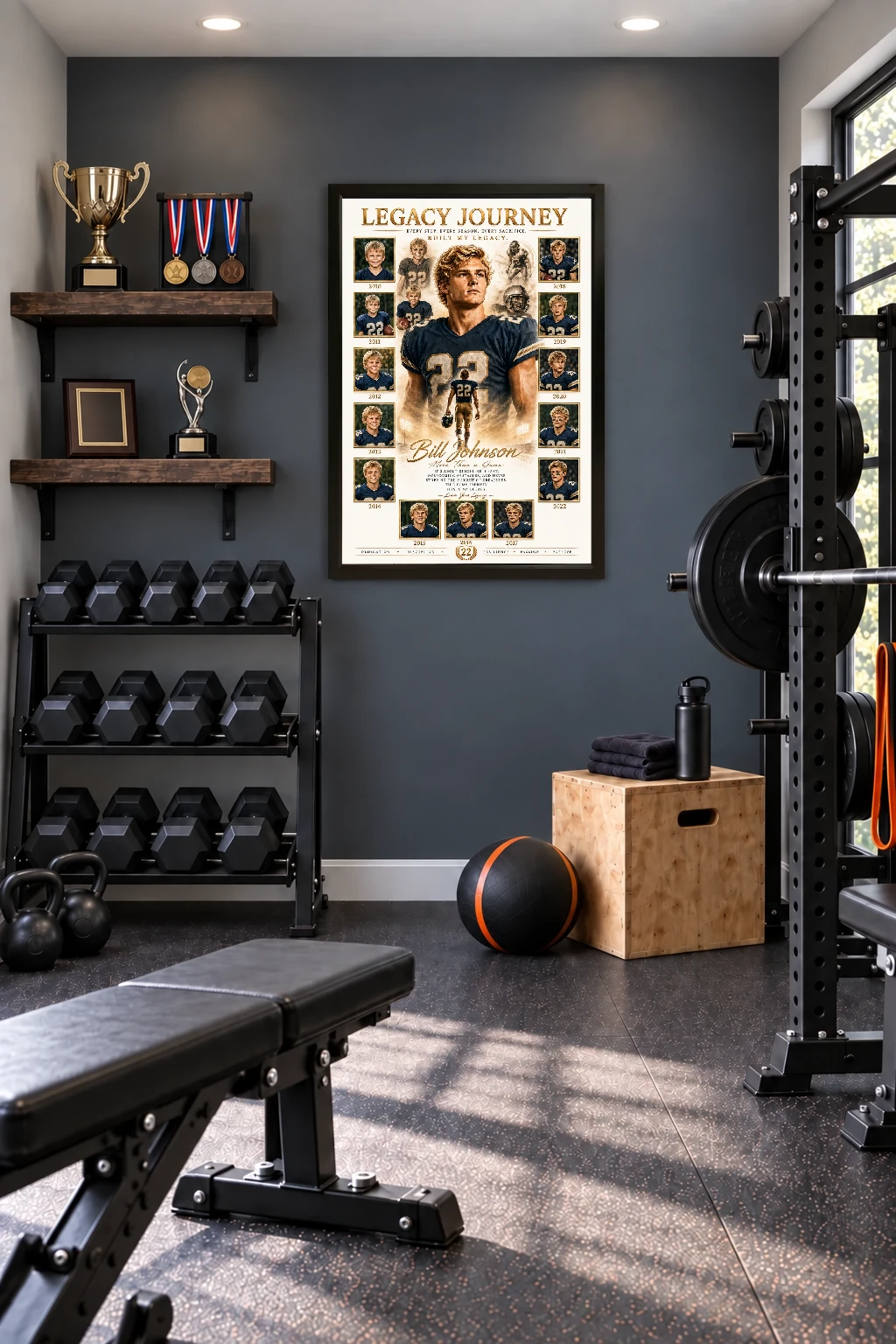 Legacy Journey gym display