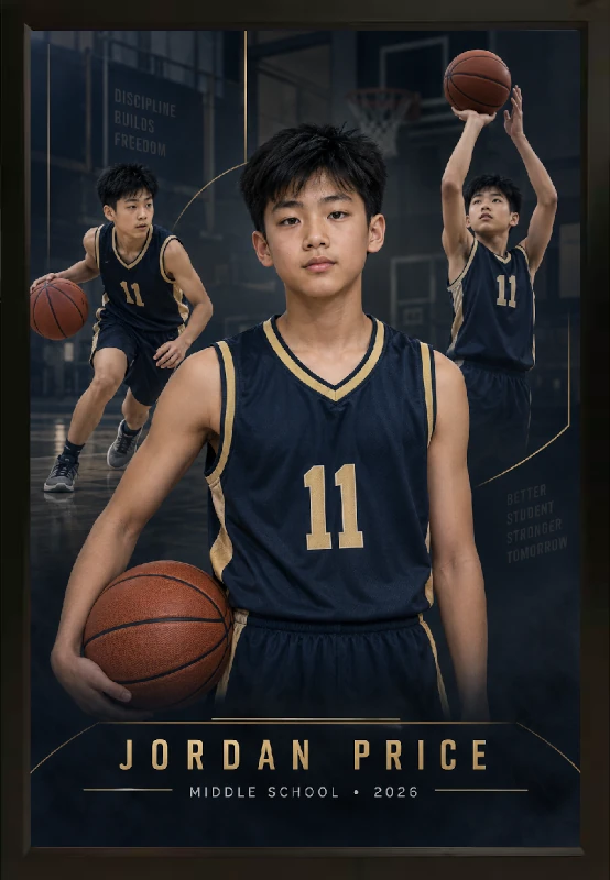 Basketball custom Professional portrait sample