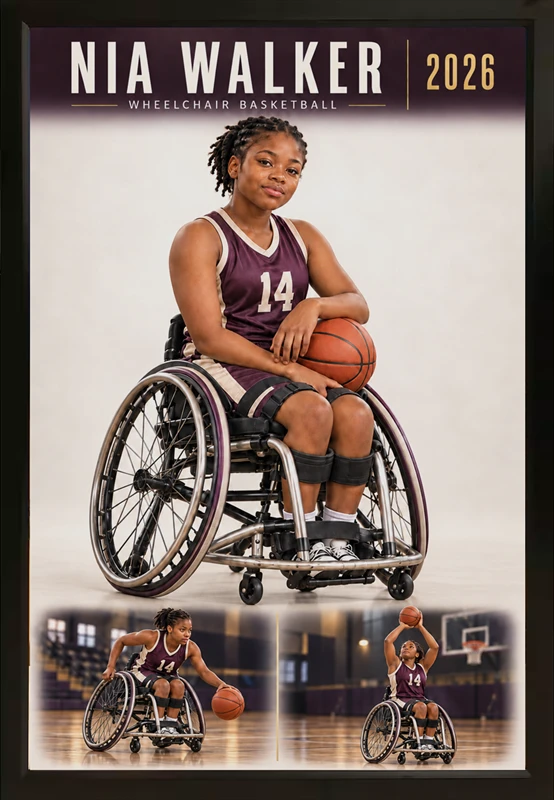 Basketball custom Professional portrait sample