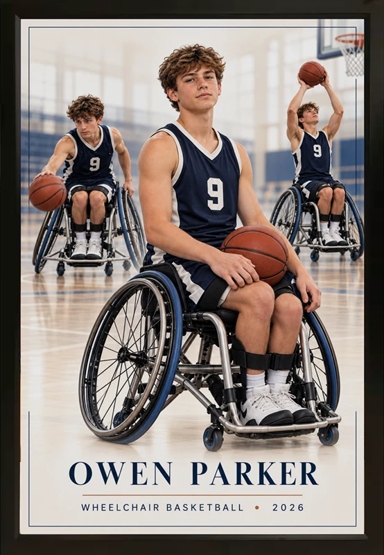 Basketball custom Professional portrait sample