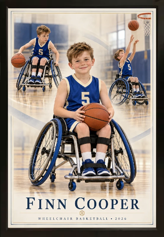 Basketball custom Professional portrait sample
